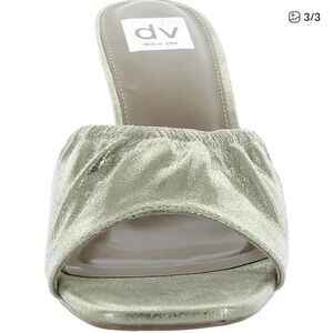 Dolce Vita Women's Gold Slide Sandals